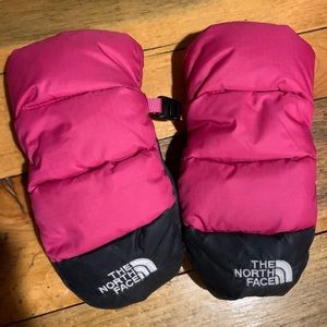 The North Face toddler mittens